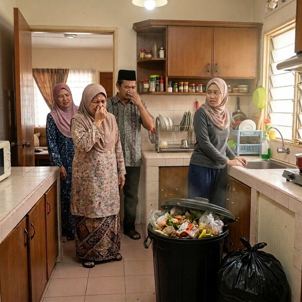 Bau busuk dapur